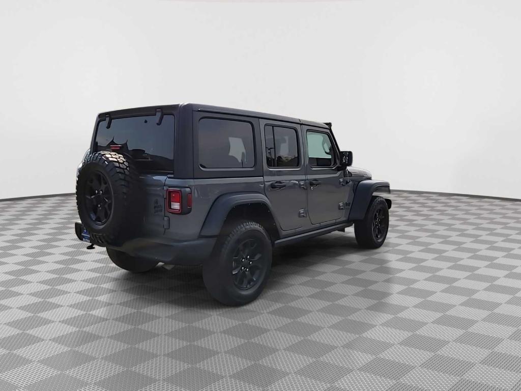 used 2022 Jeep Wrangler Unlimited car, priced at $31,875