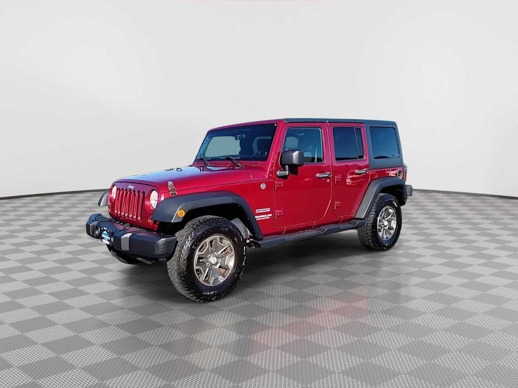 used 2011 Jeep Wrangler Unlimited car, priced at $9,982