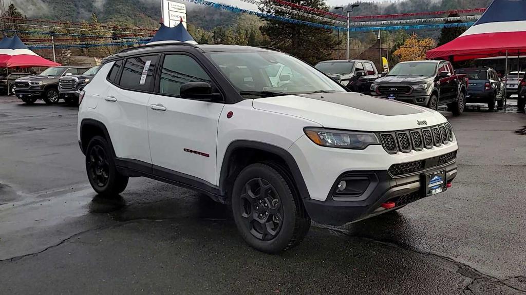 used 2023 Jeep Compass car, priced at $23,999