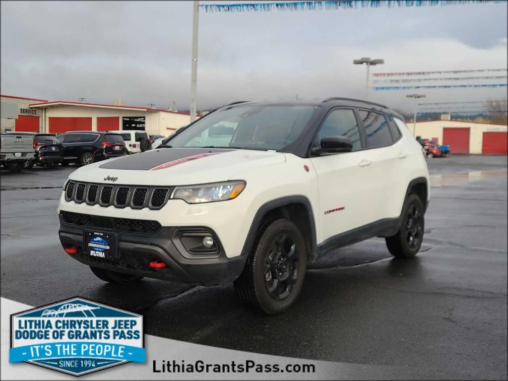 used 2023 Jeep Compass car, priced at $23,999