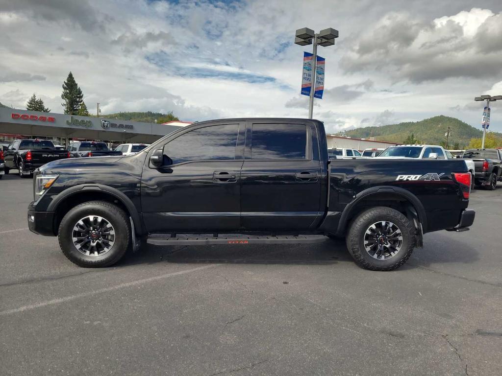 used 2021 Nissan Titan car, priced at $36,895