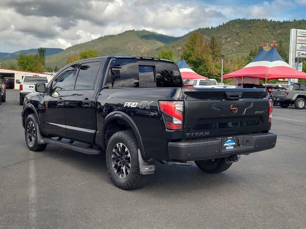 used 2021 Nissan Titan car, priced at $36,895