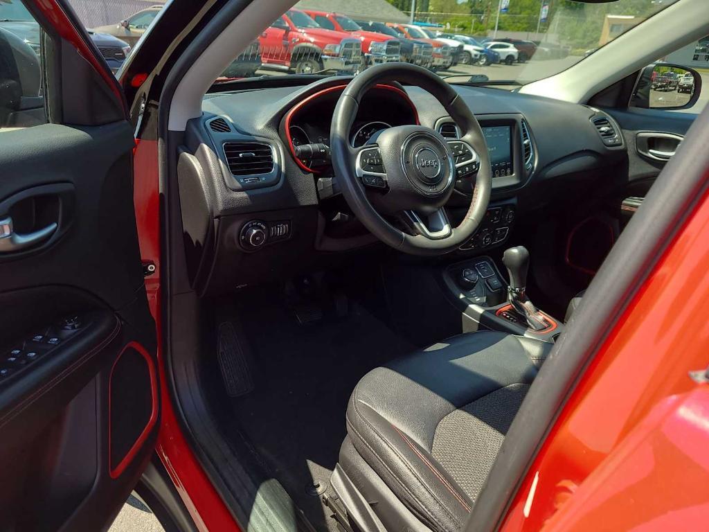 used 2021 Jeep Compass car, priced at $18,973