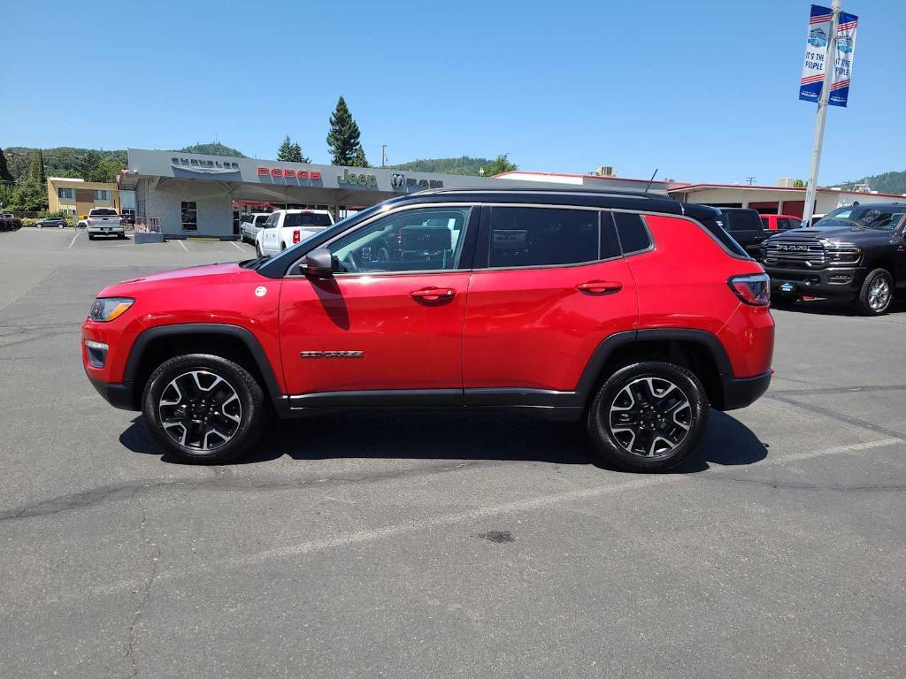 used 2021 Jeep Compass car, priced at $18,973