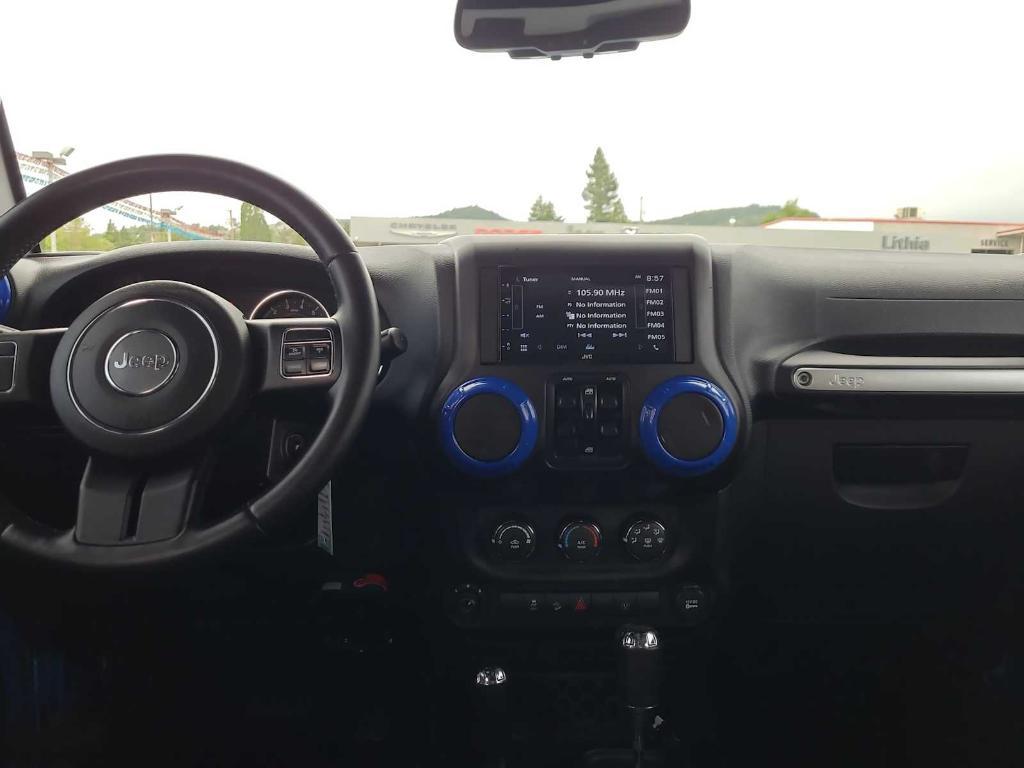 used 2015 Jeep Wrangler Unlimited car, priced at $22,430