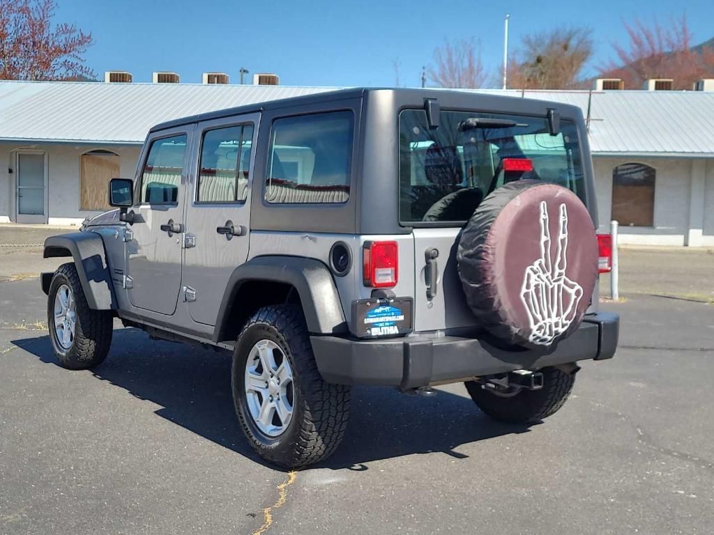 used 2018 Jeep Wrangler JK Unlimited car, priced at $17,998