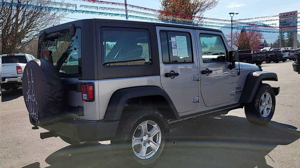 used 2018 Jeep Wrangler JK Unlimited car, priced at $17,998