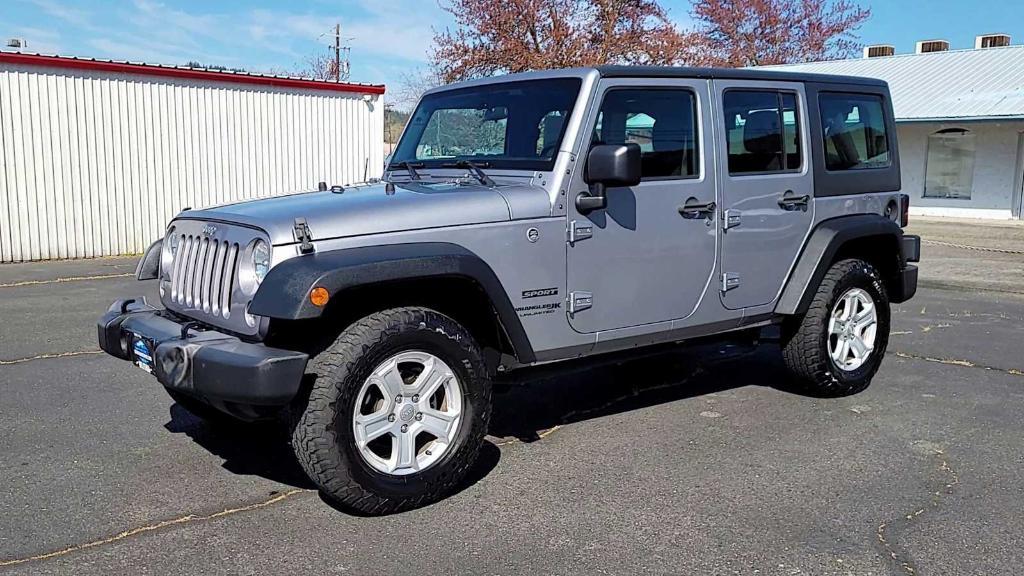 used 2018 Jeep Wrangler JK Unlimited car, priced at $17,998