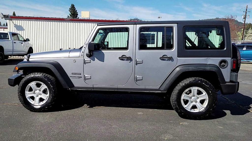 used 2018 Jeep Wrangler JK Unlimited car, priced at $17,998