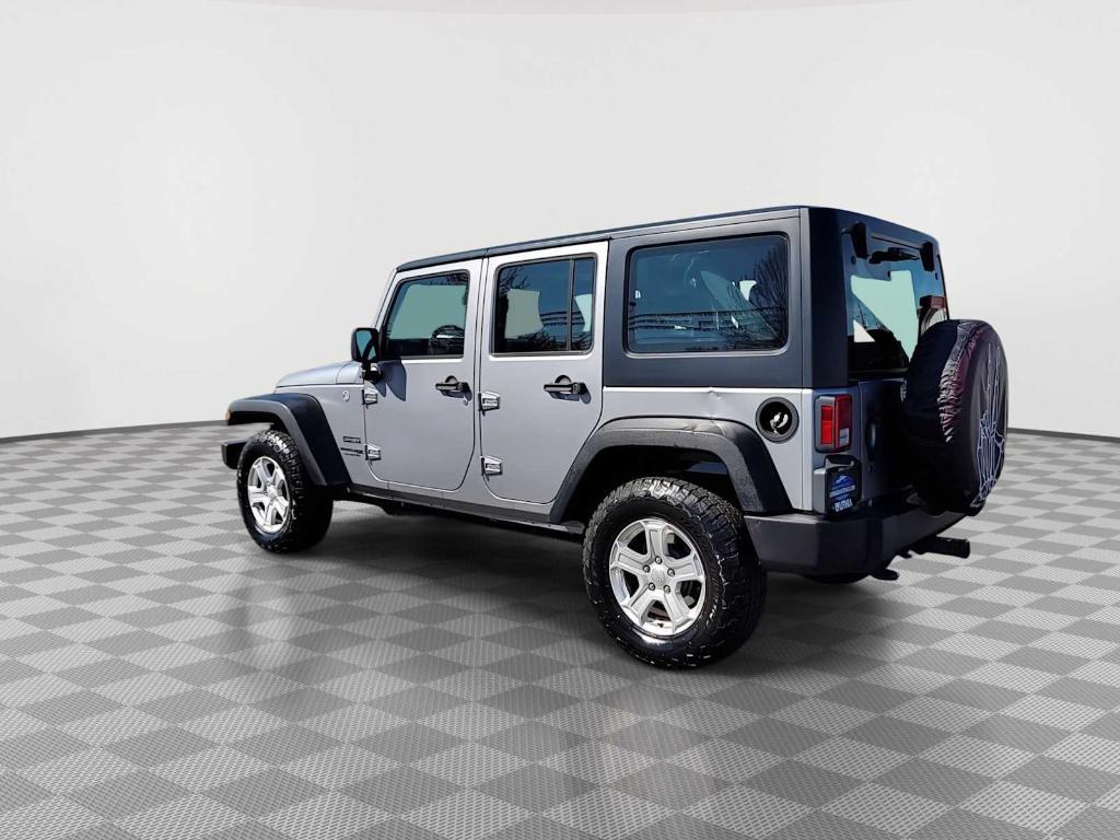 used 2018 Jeep Wrangler JK Unlimited car, priced at $19,942