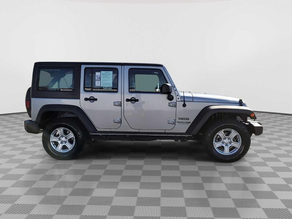 used 2018 Jeep Wrangler JK Unlimited car, priced at $19,942