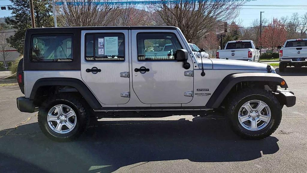 used 2018 Jeep Wrangler JK Unlimited car, priced at $17,998