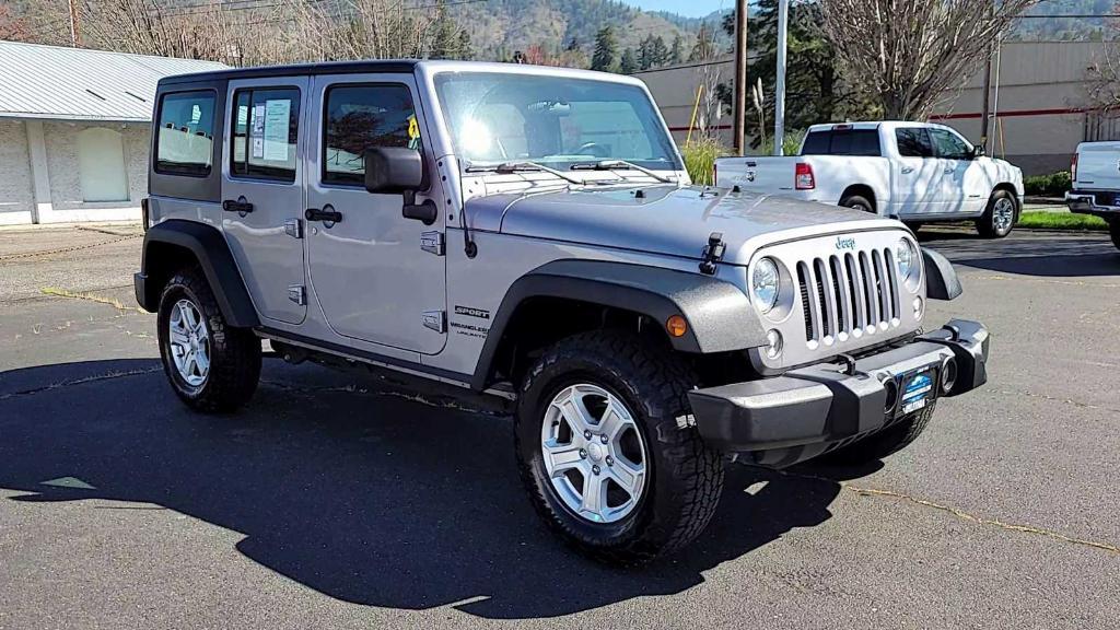 used 2018 Jeep Wrangler JK Unlimited car, priced at $17,998