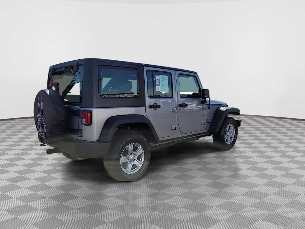 used 2018 Jeep Wrangler JK Unlimited car, priced at $19,942