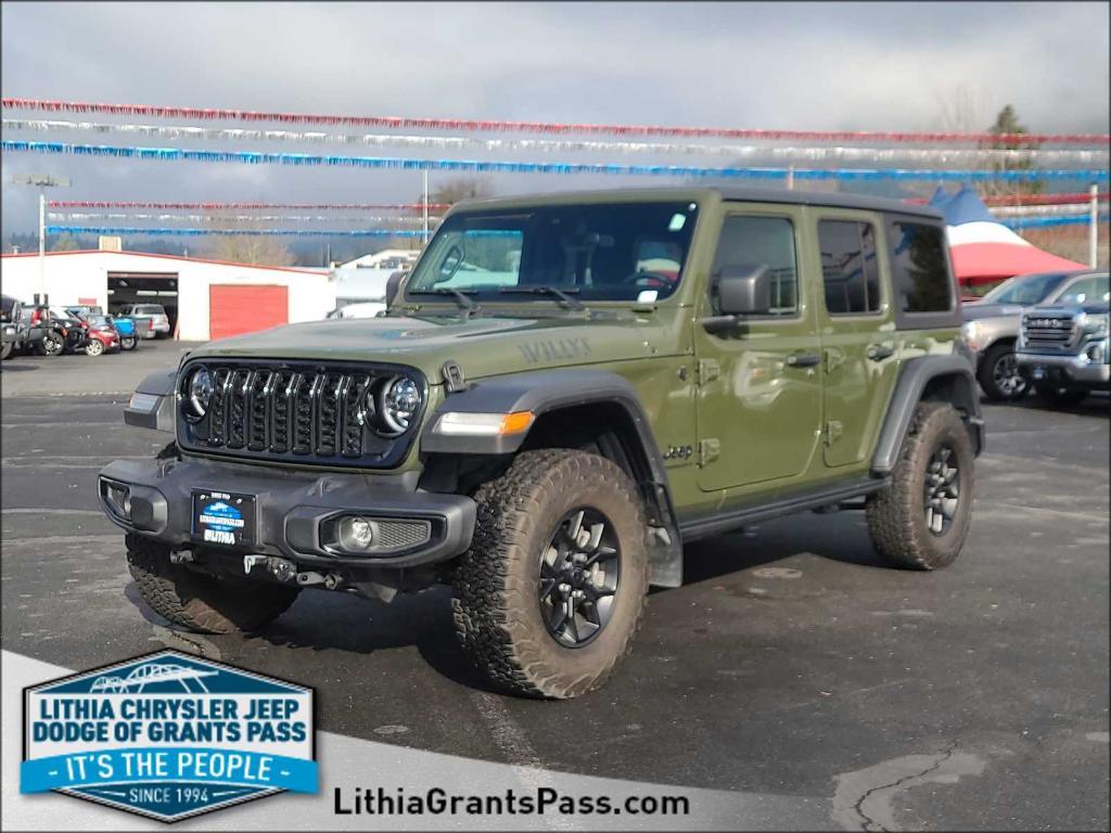 used 2024 Jeep Wrangler car, priced at $44,805