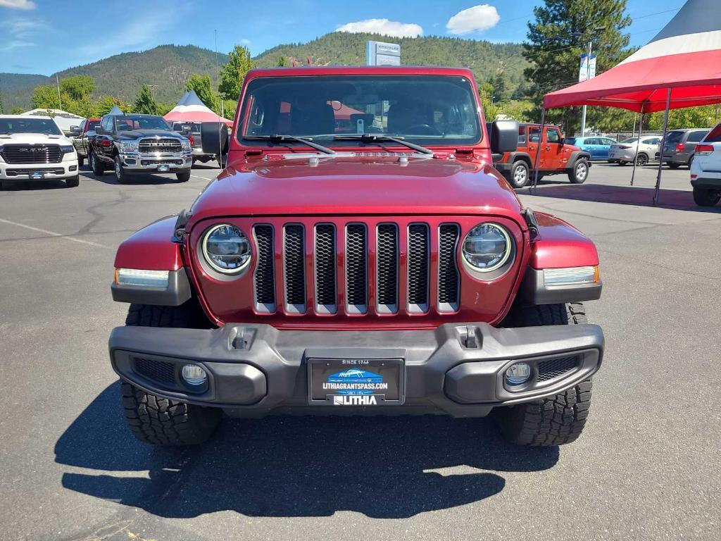 used 2021 Jeep Wrangler Unlimited car, priced at $35,676