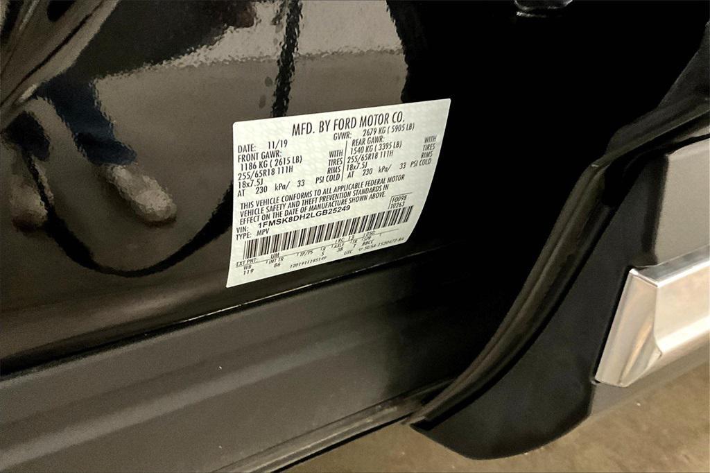 used 2020 Ford Explorer car, priced at $18,299