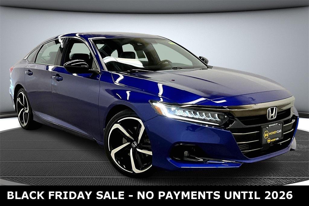 used 2021 Honda Accord car, priced at $22,599