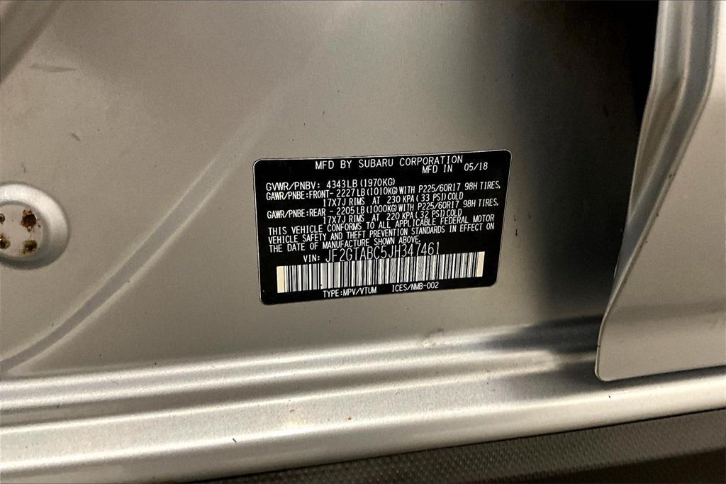 used 2018 Subaru Crosstrek car, priced at $15,269