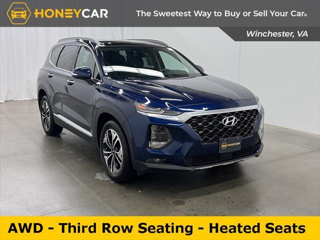 used 2019 Hyundai Santa Fe car, priced at $20,194