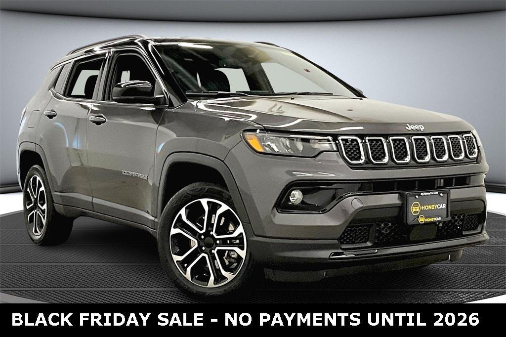 used 2024 Jeep Compass car, priced at $21,529