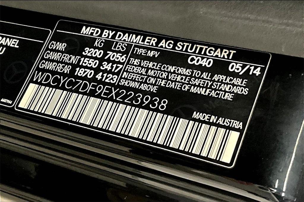 used 2014 Mercedes-Benz G-Class car, priced at $48,699