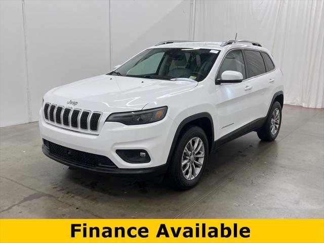 used 2021 Jeep Cherokee car, priced at $21,594