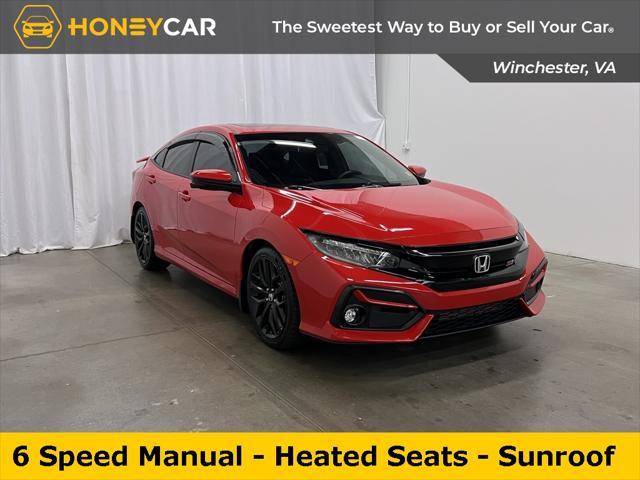 used 2020 Honda Civic Si car, priced at $21,499