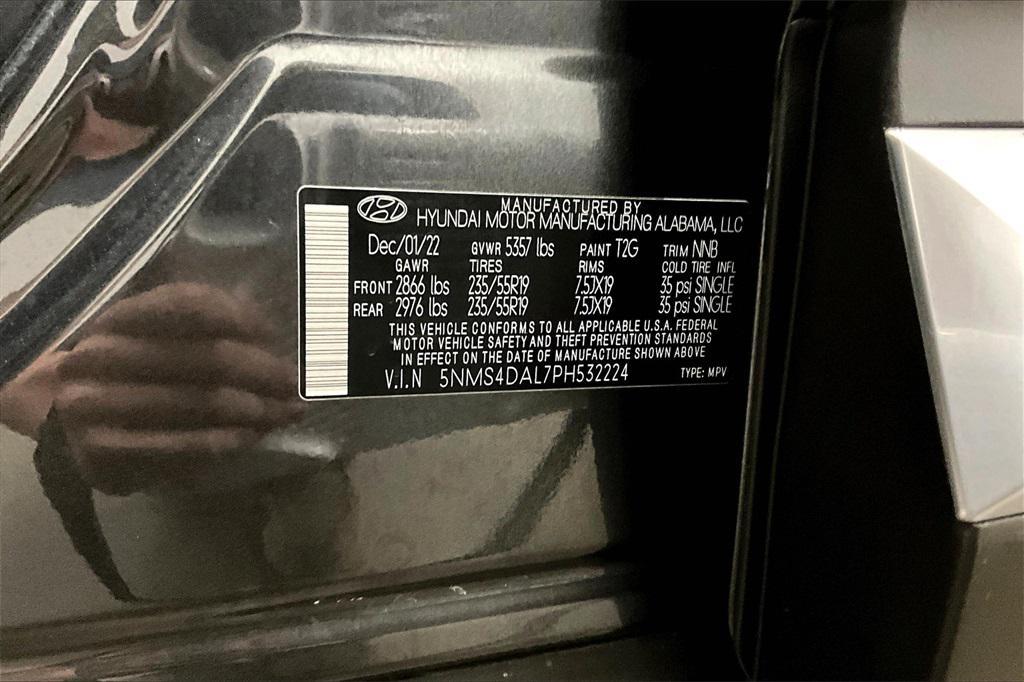 used 2023 Hyundai Santa Fe car, priced at $25,499