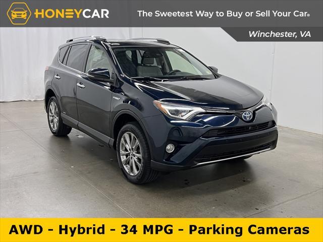 used 2018 Toyota RAV4 Hybrid car, priced at $21,454