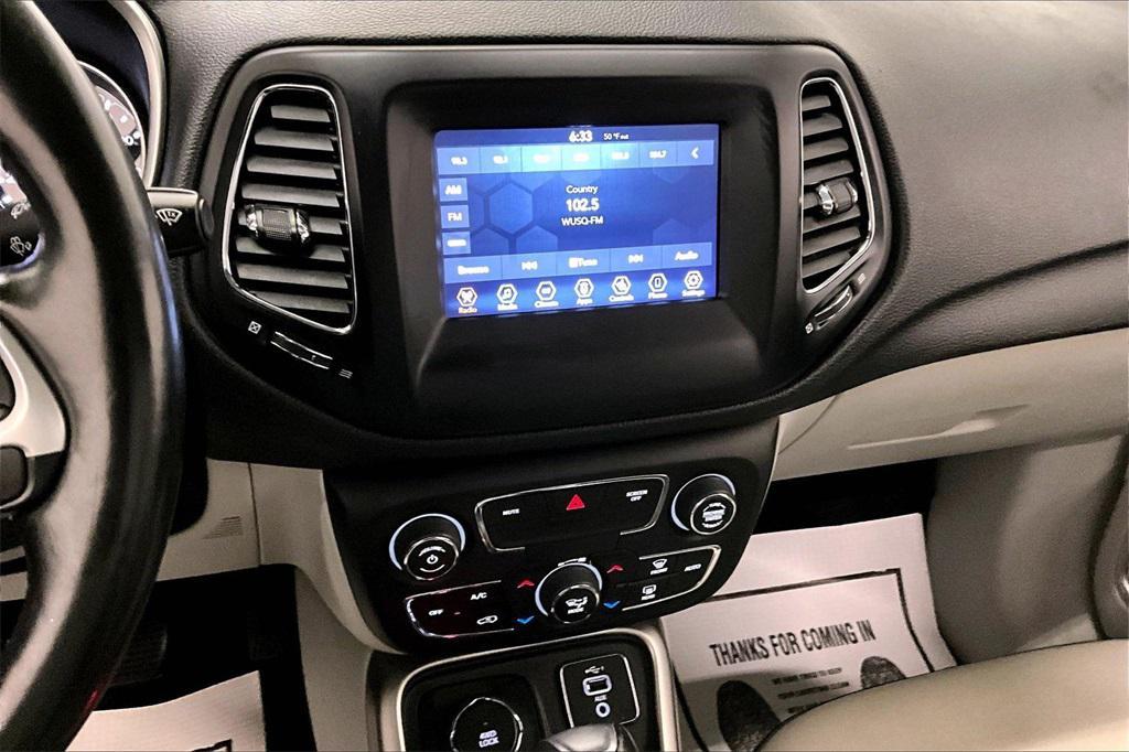 used 2021 Jeep Compass car, priced at $15,629