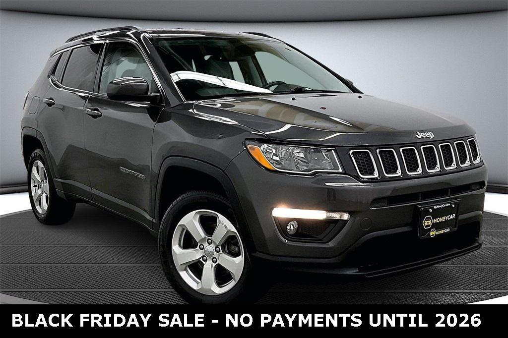 used 2021 Jeep Compass car, priced at $15,629