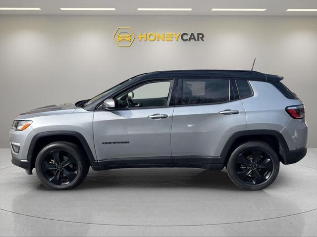 used 2021 Jeep Compass car, priced at $18,494