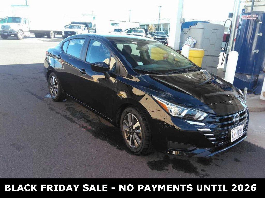 used 2023 Nissan Versa car, priced at $15,999