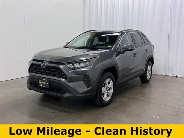 used 2021 Toyota RAV4 Hybrid car, priced at $23,399