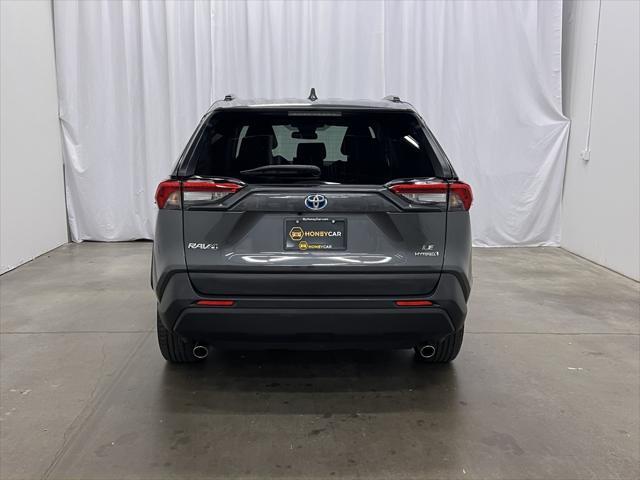 used 2021 Toyota RAV4 Hybrid car, priced at $23,399