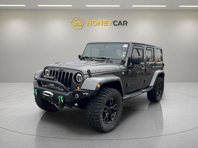 used 2017 Jeep Wrangler Unlimited car, priced at $20,894