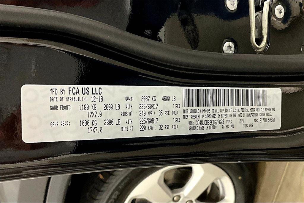 used 2019 Jeep Compass car, priced at $15,897