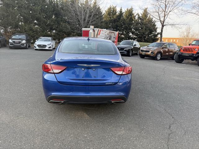 used 2015 Chrysler 200 car, priced at $10,599