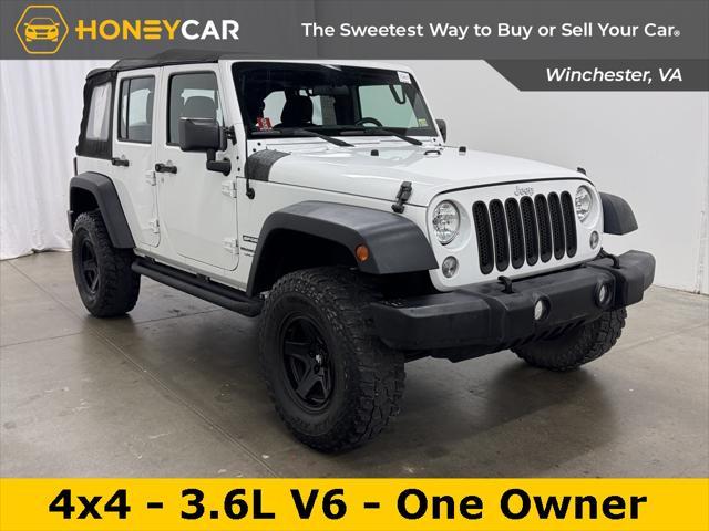 used 2018 Jeep Wrangler JK Unlimited car, priced at $23,599