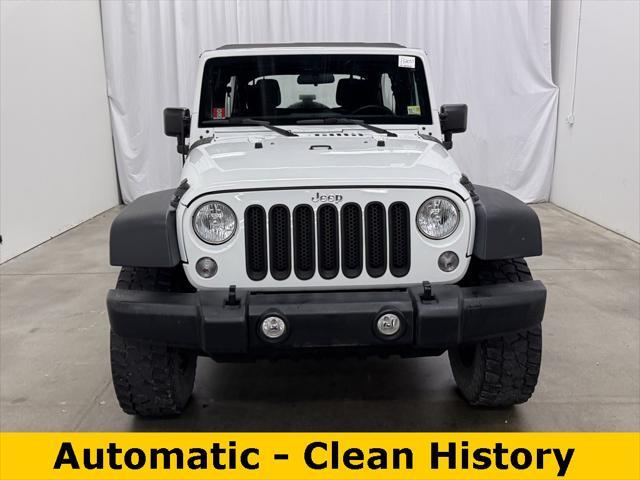 used 2018 Jeep Wrangler JK Unlimited car, priced at $23,599