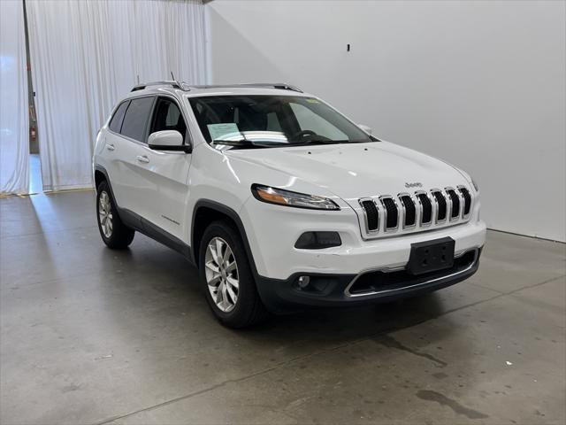 used 2015 Jeep Cherokee car, priced at $12,999
