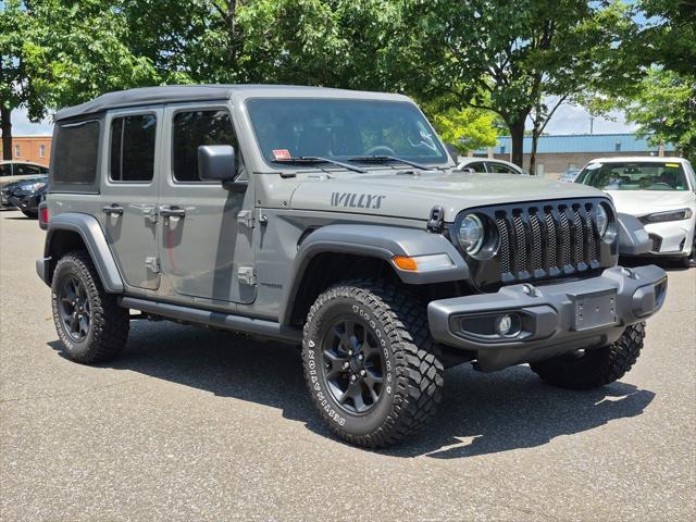 used 2021 Jeep Wrangler car, priced at $26,999