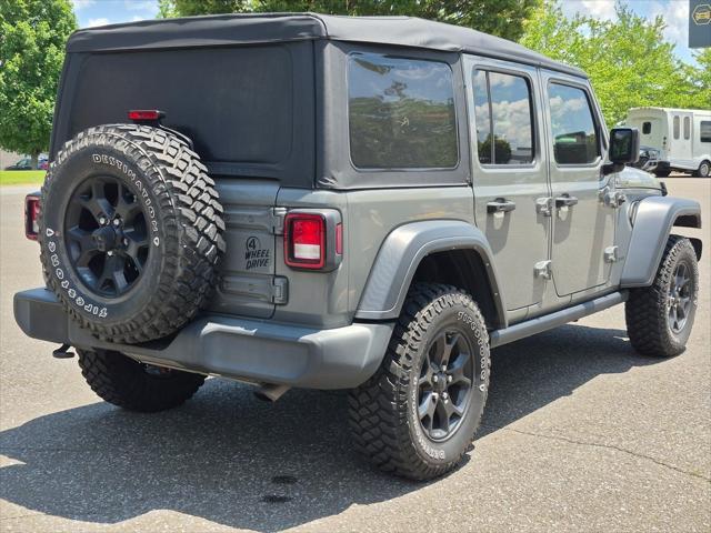 used 2021 Jeep Wrangler car, priced at $26,999