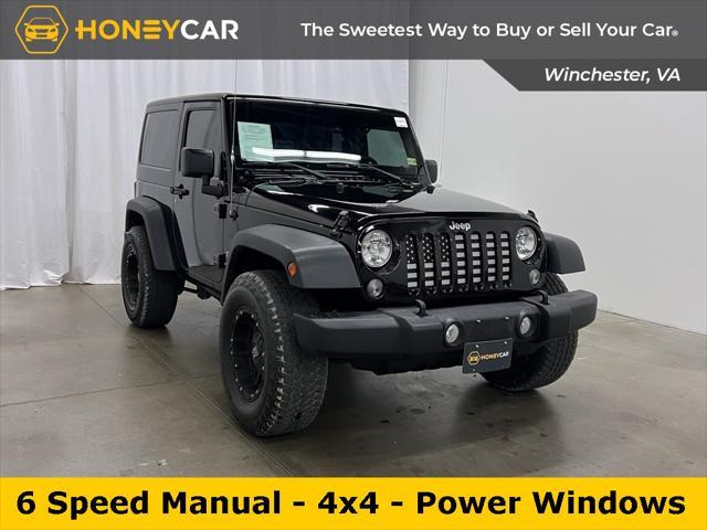 used 2016 Jeep Wrangler car, priced at $17,199