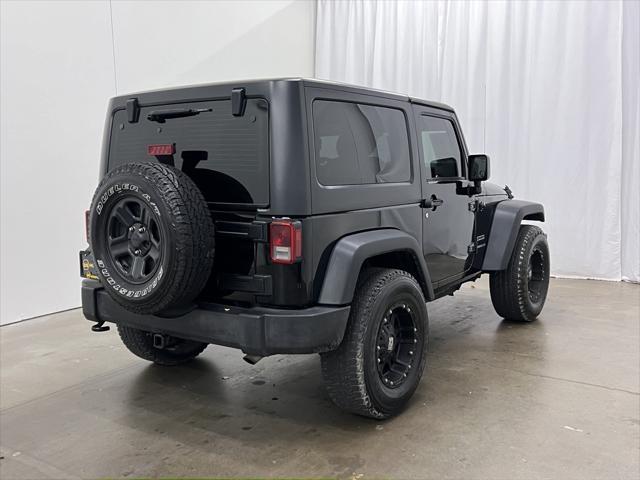 used 2016 Jeep Wrangler car, priced at $17,199