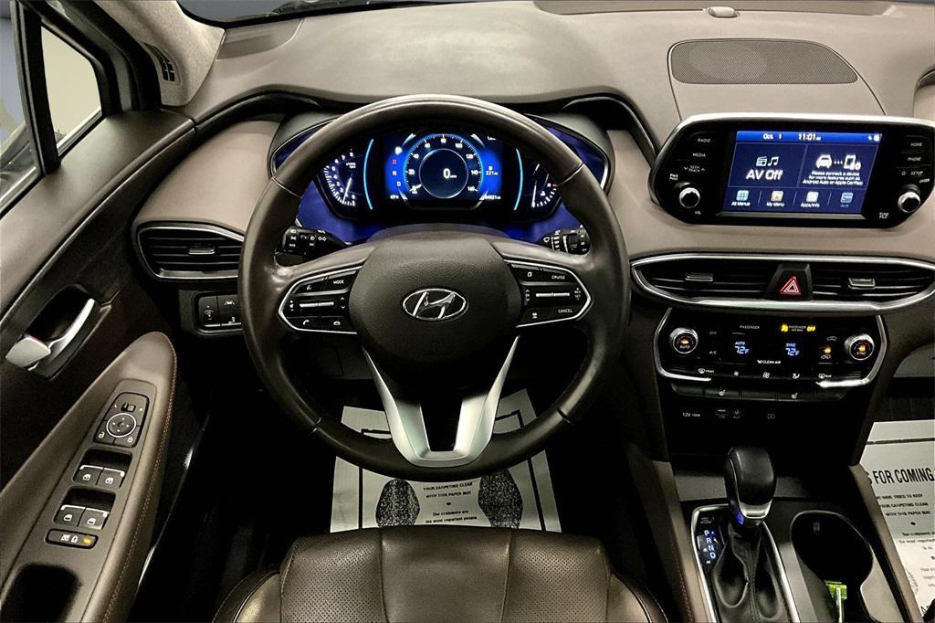 used 2019 Hyundai Santa Fe car, priced at $17,499