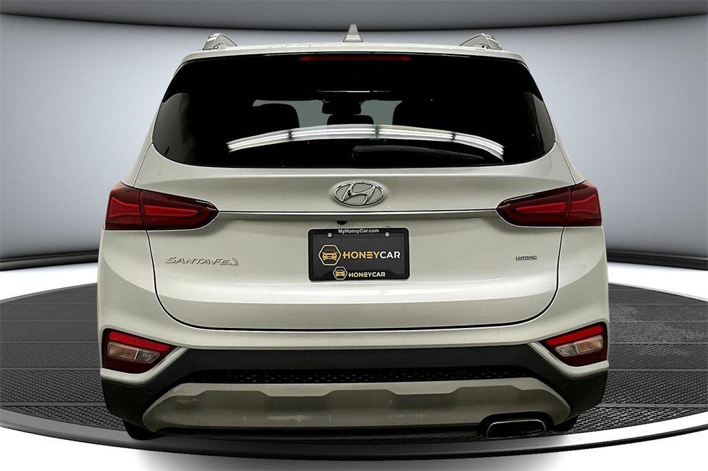 used 2019 Hyundai Santa Fe car, priced at $17,499
