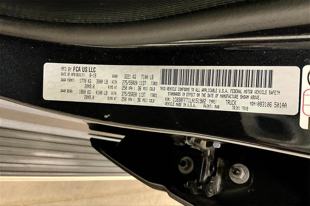 used 2020 Ram 1500 car, priced at $31,497