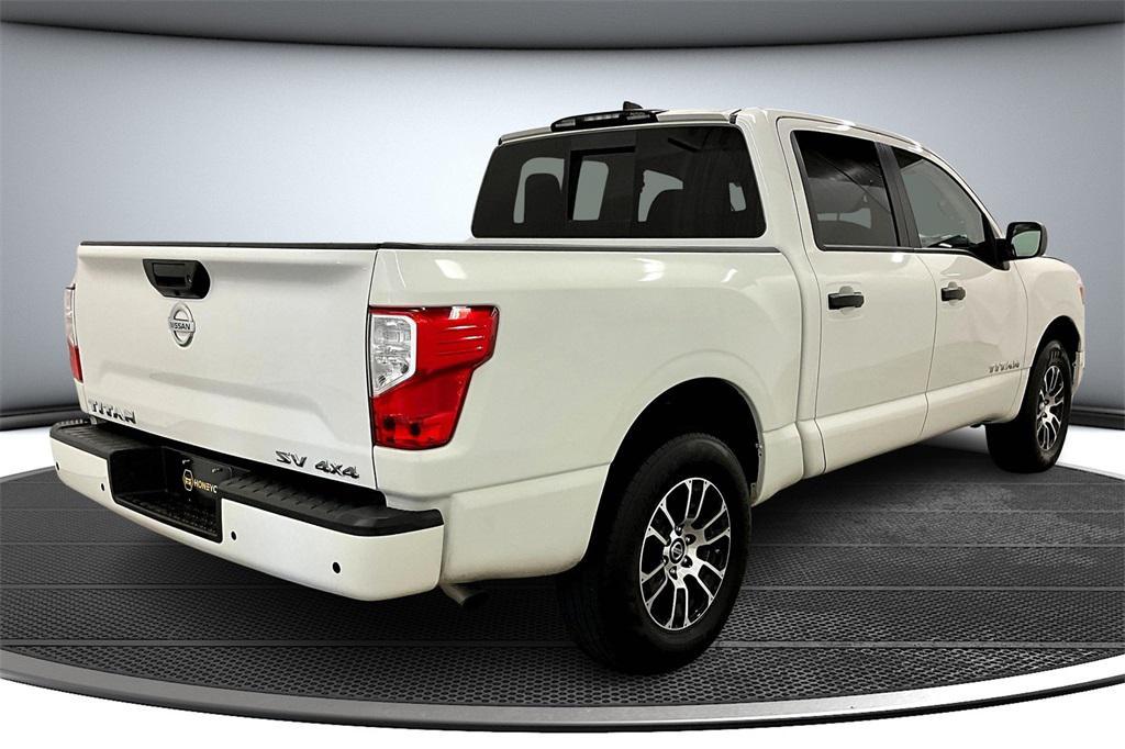 used 2022 Nissan Titan car, priced at $26,429
